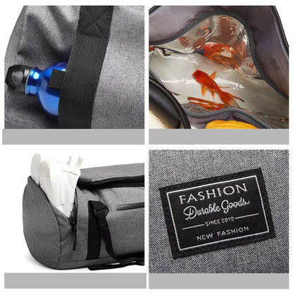 XC Gym Bag Multifunction Men'S Gym Sports Bag Women Fitness Sport Bag Backpack with Shoe Compartment for Travel Yoga Training