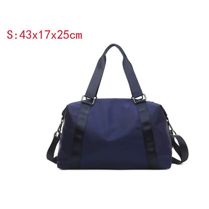 Foldable Gym Bag Waterproof Fitness Bag Crossbody Shoulder Portable Bags Training Sport Bag for Outdoor Traveling Sport X136A