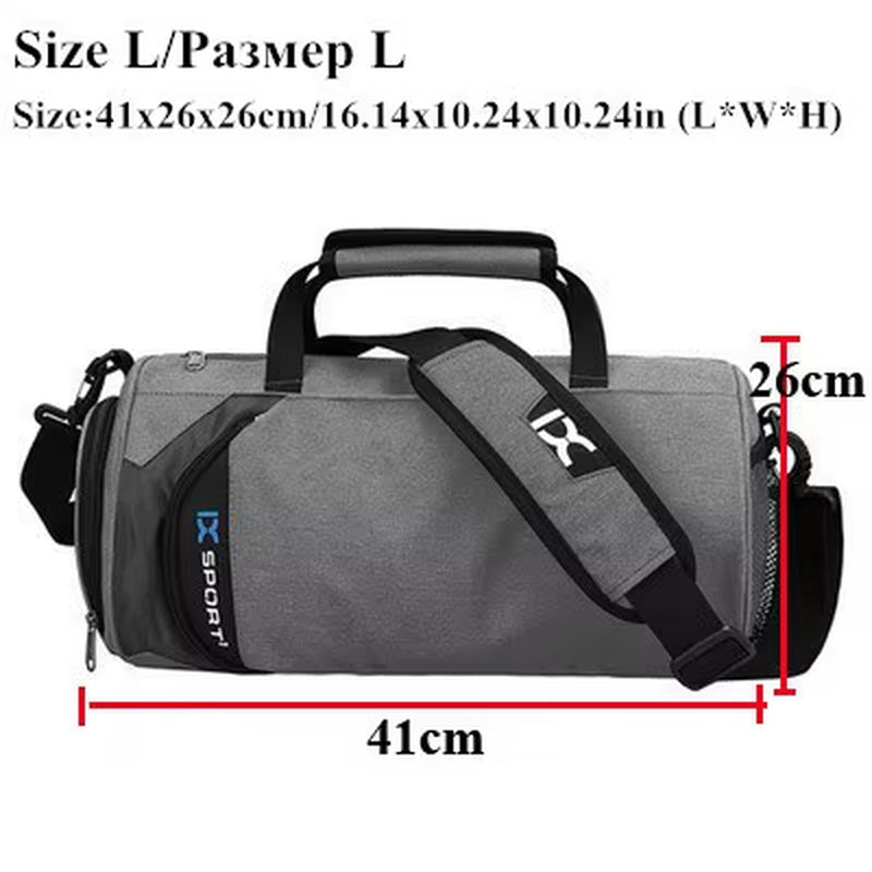 XC Gym Bag Multifunction Men'S Gym Sports Bag Women Fitness Sport Bag Backpack with Shoe Compartment for Travel Yoga Training