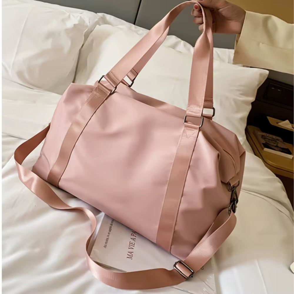 Foldable Gym Bag Waterproof Fitness Bag Crossbody Shoulder Portable Bags Training Sport Bag for Outdoor Traveling Sport X136A