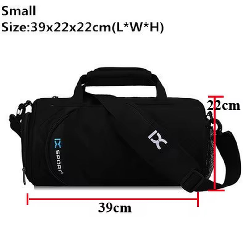 XC Gym Bag Multifunction Men'S Gym Sports Bag Women Fitness Sport Bag Backpack with Shoe Compartment for Travel Yoga Training